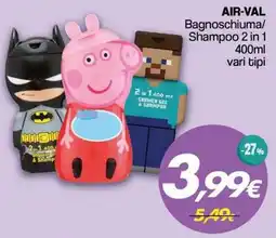 Franzy's AIR-VAL Bagnoschiuma/Shampoo 2 in 1 offerta