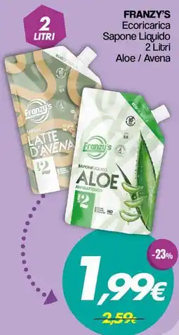 Franzy's Franzy's Sapone Liquido Aloe / Avena offerta