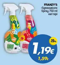 Franzy's Franzy's sgrassatore offerta