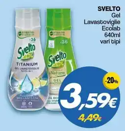 Franzy's Svelto Gel Lavastoviglie offerta