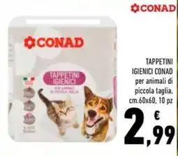 Conad Tappetini igienici Conad offerta