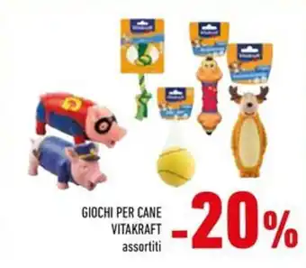 Giochi per cane Vitakraft assortiti
