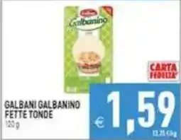 Supermercati Agorà Galbani Galbanino Fette Tonde offerta