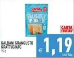 Supermercati Agorà Galbani Grangusto Grattugiato offerta