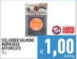 Supermercati Agorà Icelander Salmone Norvegese Affumicato offerta