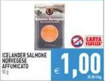 Icelander Salmone Norvegese Affumicato