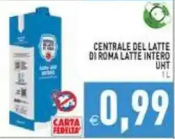 Centrale del latte di Roma latte intero UHT