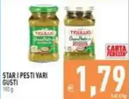 Supermercati Agorà Tigullio Pesto vari gusti offerta