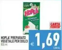 Supermercati Agorà Hopl' preparato vegetale per dolci offerta
