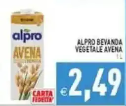 Supermercati Agorà Alpro bevanda vegetale avena offerta