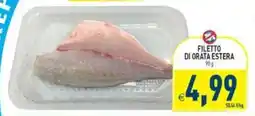 Supermercati Agorà Filetto di orata estera offerta