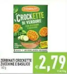 Supermercati Agorà Zerbinati crocette zucchine e basilico offerta