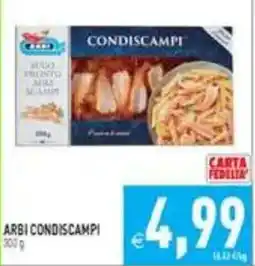 Supermercati Agorà Arbi condiscampi offerta