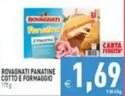 Supermercati Agorà Rovagnati panatine cotto e formaggio offerta