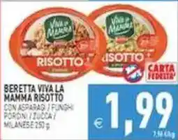 Supermercati Agorà Beretta Viva la Mamma Risotto offerta