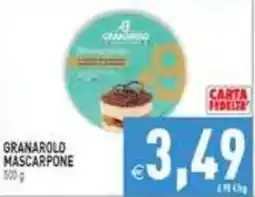 Supermercati Agorà Granarold Mascarpone offerta