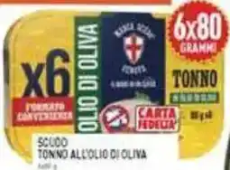 Supermercati Agorà Scuio tonno all'olio di oliva offerta