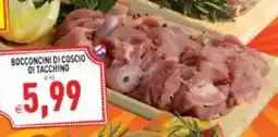 Supermercati Agorà Bocconcini di coscio di tacchino offerta