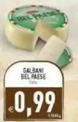 Supermercati Agorà Galbani Bel Paese offerta