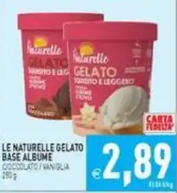Supermercati Agorà Le Naturelle Gelato Base Album offerta