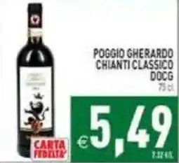 Supermercati Agorà Poggio Gherardo Chianti Classico DOCG offerta