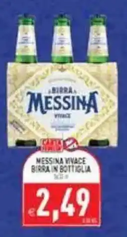 Supermercati Agorà Birra Messina Vivace offerta