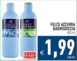 Supermercati Agorà Felce azzurra bagnodoccia offerta