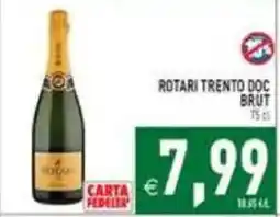 Supermercati Agorà Rotari Trento Doc Brut offerta