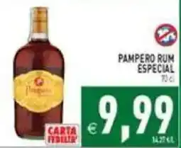 Supermercati Agorà Pampero rum speciale offerta