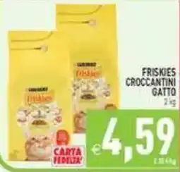 Supermercati Agorà Friskies croccantini gatto offerta
