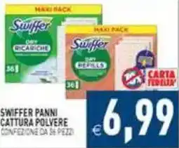 Supermercati Agorà Swiffer panni cattura polvere offerta