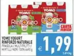Supermercati Agorà Yomo yogurt rinforzo naturale offerta