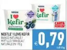 Supermercati Agorà Nestlé I love kefir bianco naturale offerta