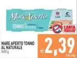 Supermercati Agorà Mare Aperto tonno al naturale offerta