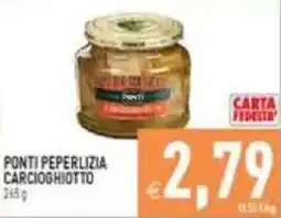 Supermercati Agorà Ponti peperlizia carcioghiotto offerta