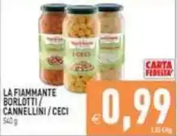Supermercati Agorà La Fiammanate borlotti / cannellini / ceci offerta