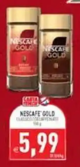 Nescafe Gold classico decaffeinato