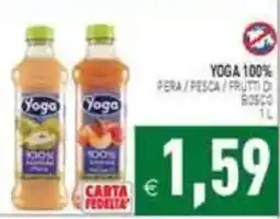 Supermercati Agorà Yoga 100% Pera/Pesca/Frutti di Bosco offerta