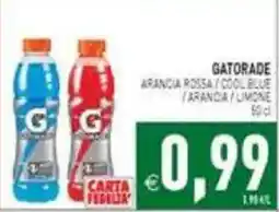 Supermercati Agorà Gatorade arancia rossa / cool blue / arancia / limone offerta