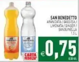 Supermercati Agorà San Benedetto aranciata / gassosa / limonata / ginger / sanguinella offerta