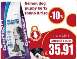Elite Pet Gemon dog puppy tonno & riso offerta