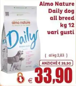Elite Pet Almo Nature Daily dog all breed offerta