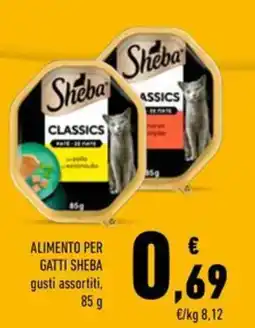 Conad Alimento per gatti Sheba Classics offerta