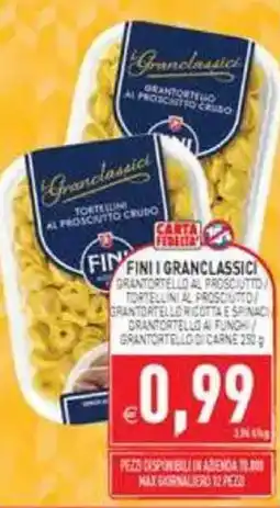 Supermercati Agorà Finì Granclassici offerta
