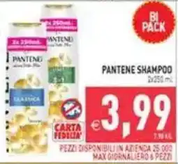 Supermercati Agorà Pantene shampoo offerta