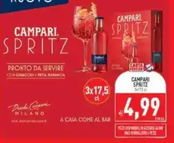 Supermercati Agorà Campari Spritz offerta