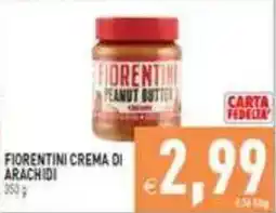 Supermercati Agorà Fiorentini crema di arachidi offerta