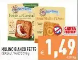Supermercati Agorà Mulino Bianco Fette Cereali / Malto offerta