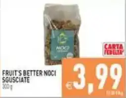 Supermercati Agorà Fruit's Better Noci Sgusciate offerta