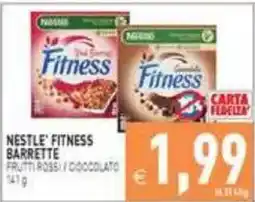 Supermercati Agorà Nestlé Fitness barrette offerta
